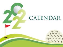 לוח שנה 2022 של מועדון הגולף